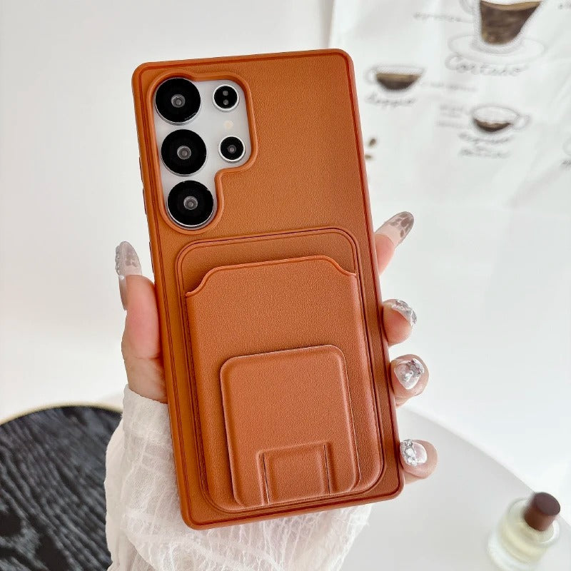 Stand Wallet Card Slot Phone Case