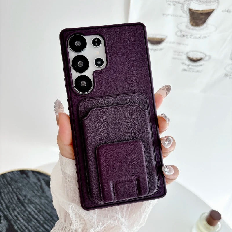 Stand Wallet Card Slot Phone Case