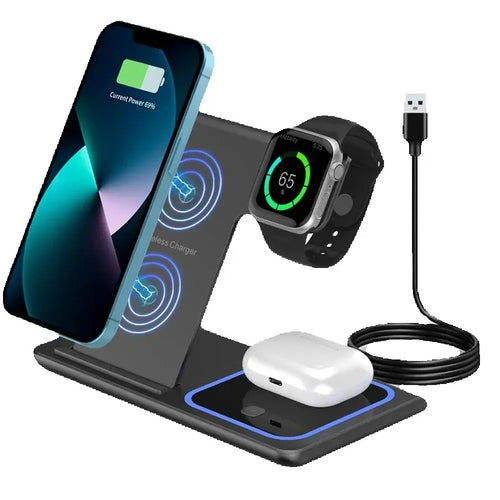 FlexCharge Foldable Wireless Charging Stand