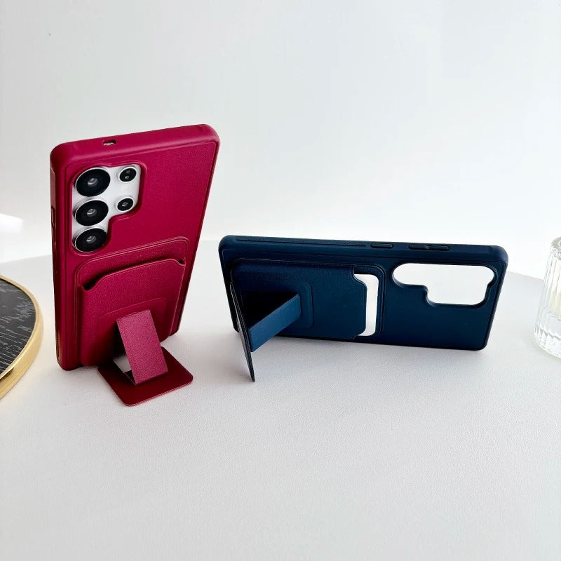 Stand Wallet Card Slot Phone Case
