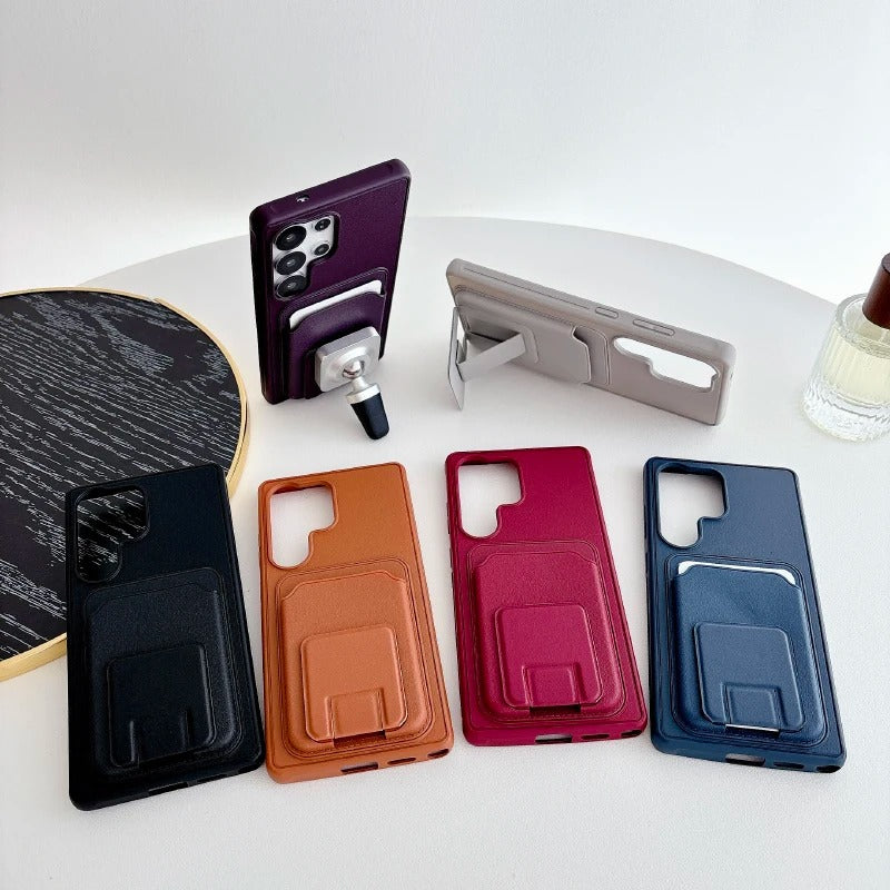 Stand Wallet Card Slot Phone Case