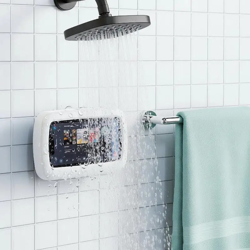 Waterproof Shower Phone Case Holder