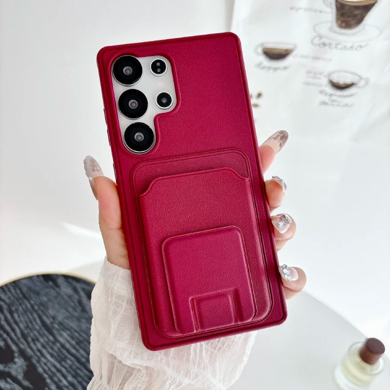 Stand Wallet Card Slot Phone Case