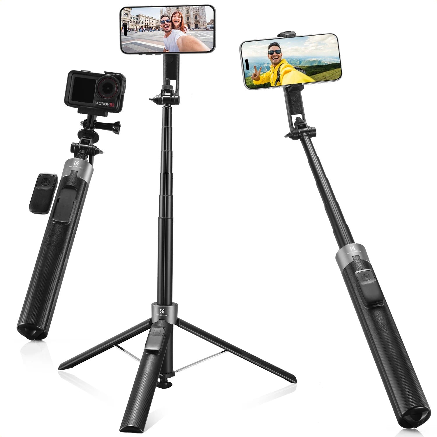 Magnetic Selfie Stick Automatic Phone